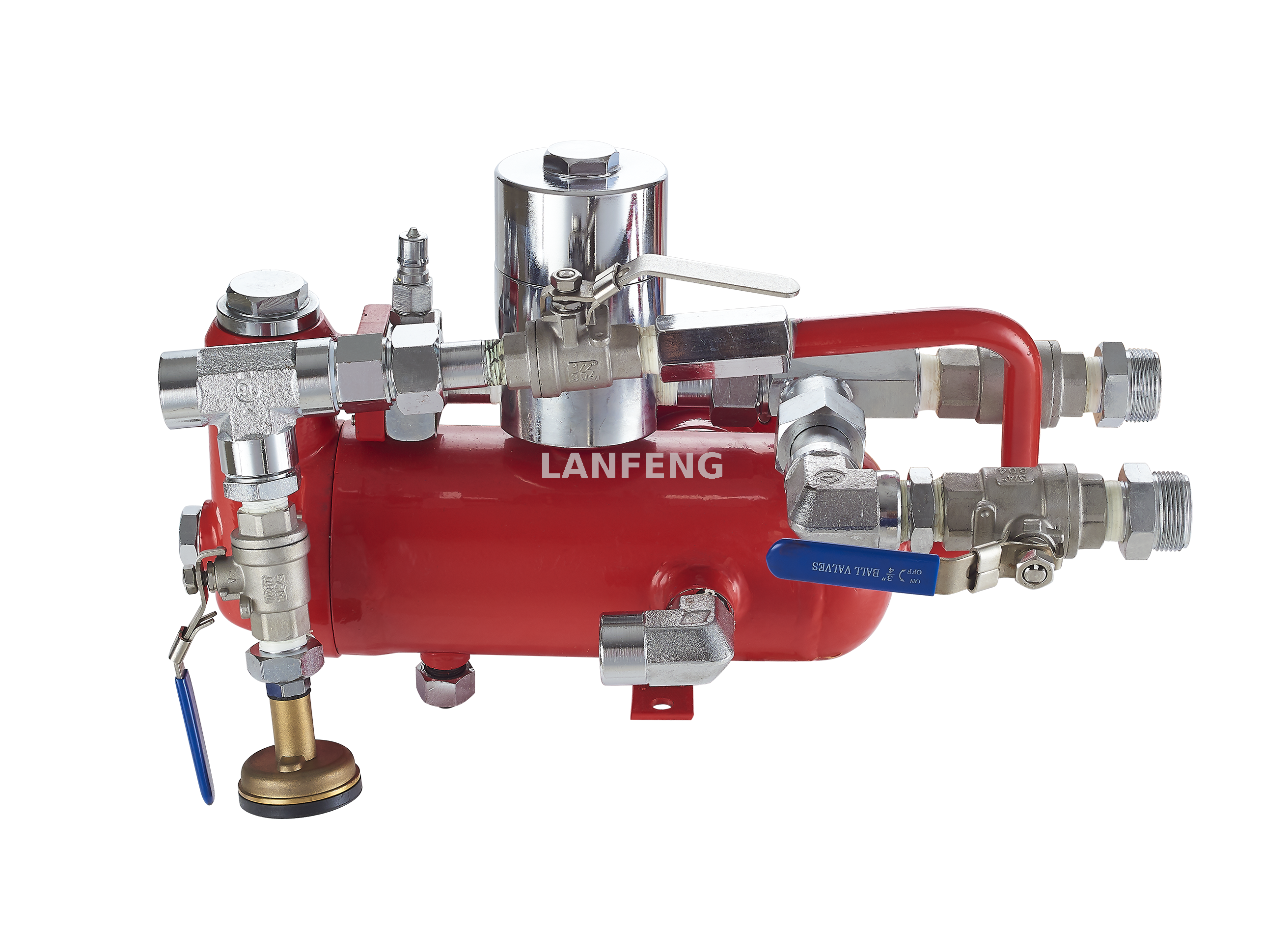 Liquefied gas separator